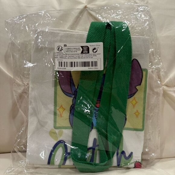 Disney’s Stitch Being Stitch & Scrump Reusable Shopping Bag Tote NWT - Picture 5 of 5